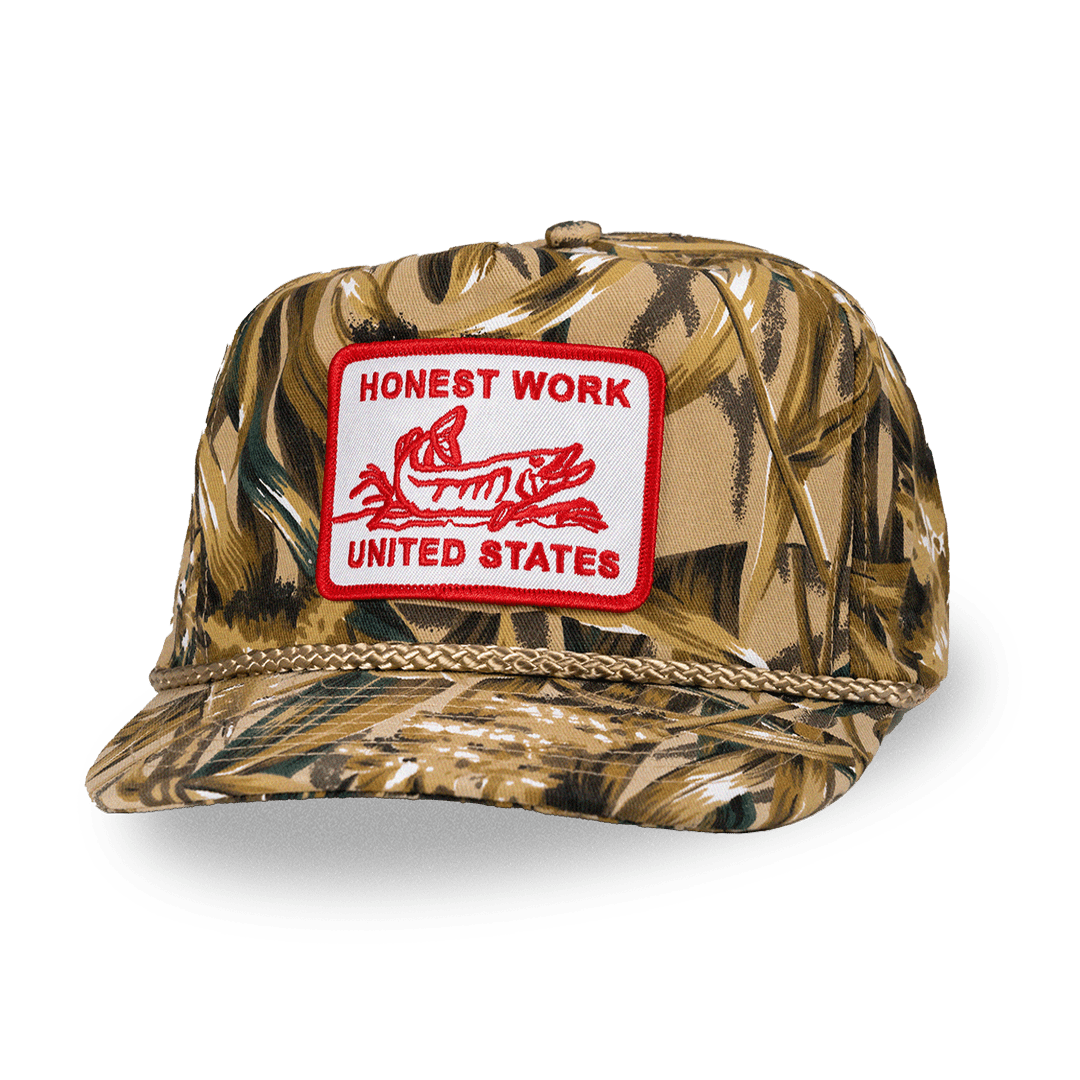 Gone Fishin' - Honest Work Caps